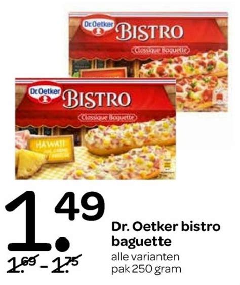 Dr Oetker Bistro Baguette G Aanbieding Bij Spar