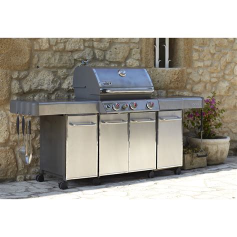 Module De Cuisine Weber Barbecue Genesis Inox