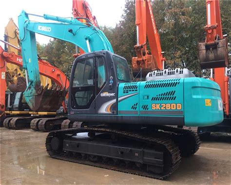 100 Japan Original Used Kobelco Excavator Sk260d Second Hand Excavator