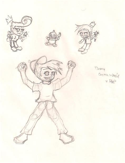 Timmy, Cosmo, Wanda, and Poof by Zanen on DeviantArt