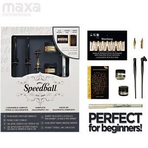 Speedball Complete Calligraphy Kit Set Maxa Enterprises