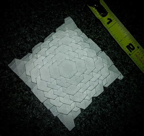 Origami Tessellations Hexagons Origami Miniature Spread Hexagon