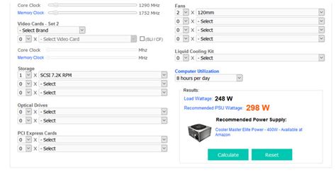 Best PC Power Supply Calculator Tools to Find Right PSU Wattage