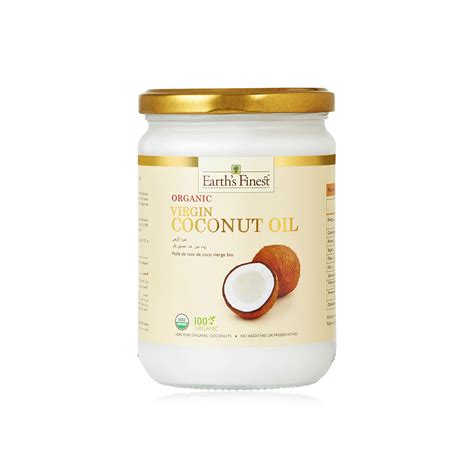 Earth S Finest Organic Virgin Coconut Oil 500ml Spinneys UAE