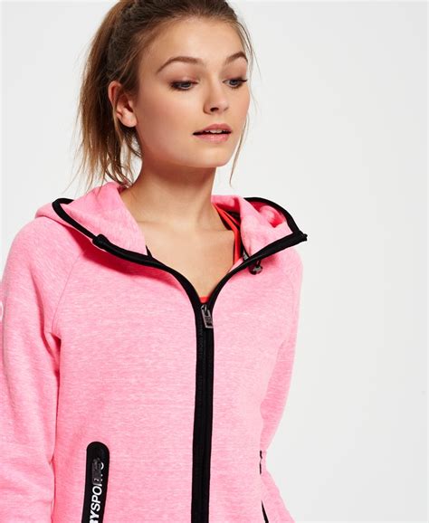 Superdry Gym Tech Kapuzenjacke Damen Hoodies