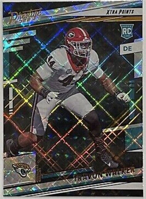 Travon Walker Xtra Points Diamond Prestige Rc Ebay