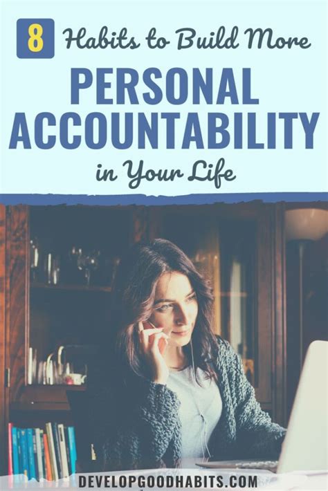 8 Habits to Build More Personal Accountability in Your Life