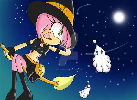 Happy Halloween Amy The Witch By Elihedgie95 On Deviantart