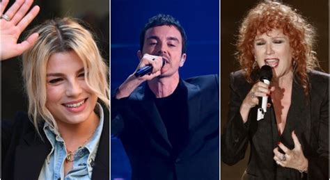 Sanremo 2024 I Cantanti In Gara Da Fiorella Mannoia Ad Angelina