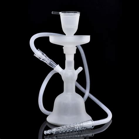 Frosted Design Al Fakher Glass Hookah Shisha With Hookah Hose Bowl Hookah Nargile Hookah Hose