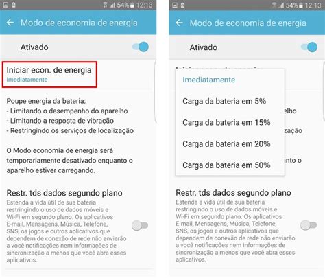 Como Ativar O Modo Economia De Energia No Galaxy S7