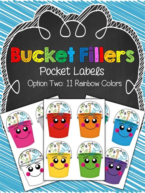 Bucket Filling Coloring Page