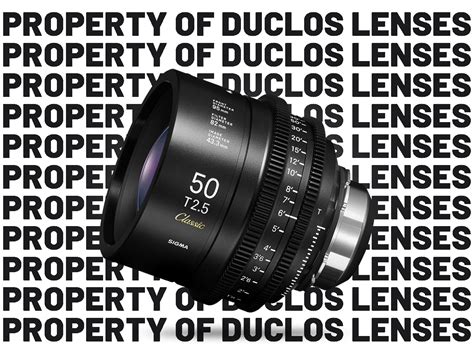 Sigma Classic Primes Duclos Lenses