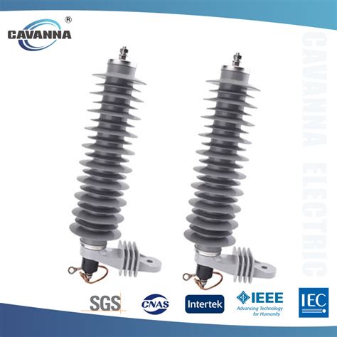 3kv 36kv Polymeric Metal Oxide Surge Arrester For Distribution