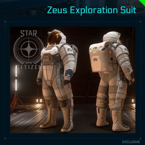 Zeus Exploration Suit Star Citizen Ebay