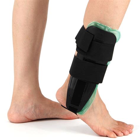 Air Gel Ankle Stirrup Brace Adjustable Ankle Splint Stabilizer Support