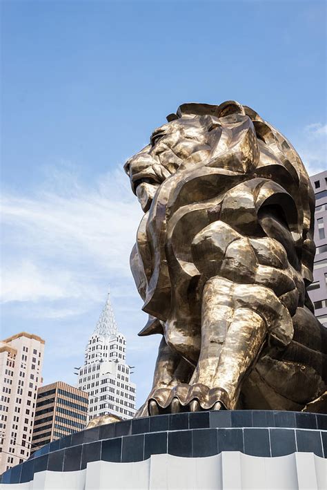 MGM Lion Photograph by Teresa Blanton - Pixels