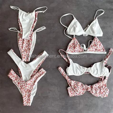 Womens Swimsuits Pcs Brazilian Top Thong Bikini Set Bathing Suits For