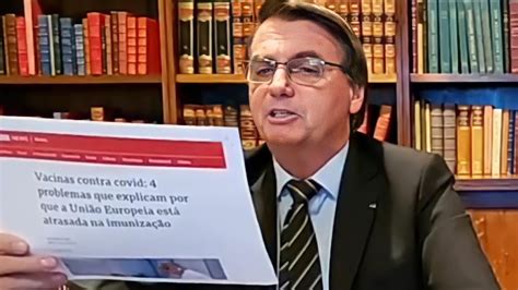 Live Do Nosso Presidente Jair Bolsonaro De Hoje YouTube