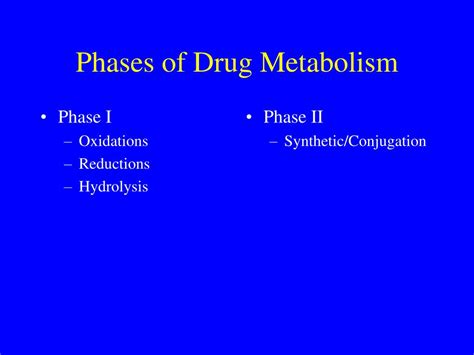 Ppt Drug Metabolism Powerpoint Presentation Free Download Id 2896320