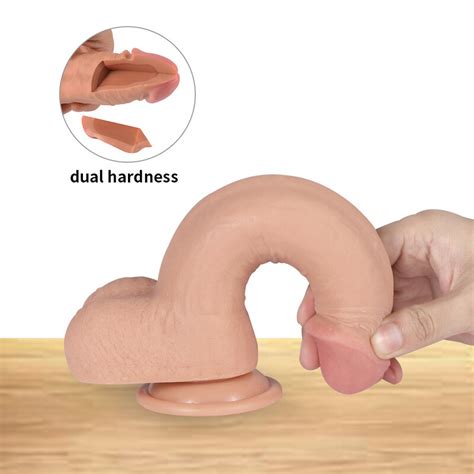 Super Realistico Dildo In Silicone Venato Cm Dong Cock Strap On