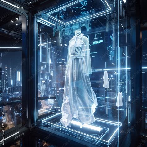 Innovative Digital Fashion Studio 3d Holographic Clothing Exhibits