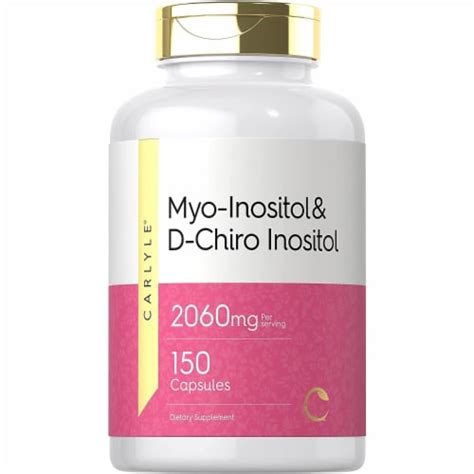 Carlyle Myo Inositol And D Chiro Inositol 2060mg 150 Capsules 150