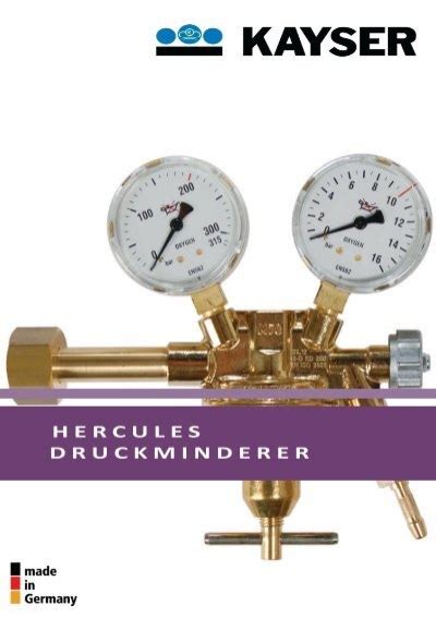 HERCULES DRUCKMINDERER KAYSER Werk GmbH