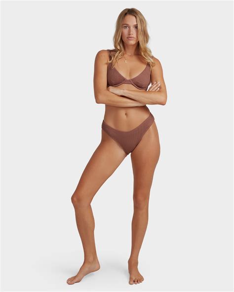 Billabong Summer High Bondi Bikini Bottoms Nutmeg SurfStitch