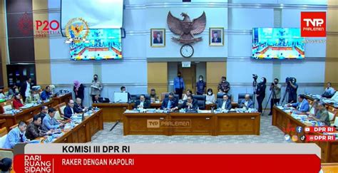 6 Fakta RDP Kapolri Dengan Komisi III Dari Tegang Hingga Tertawa