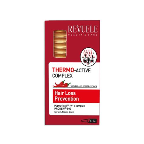 Revuele Hair Care Ampoule Thermo Active Complex Anti Hair Loss 8 5 Ml