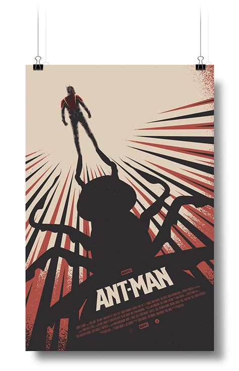 ANT-MAN Official Marvel Movie Poster :: Behance