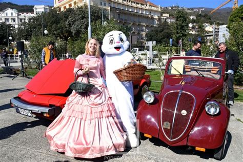 Foto Video Uskrsni Ponedjeljak U Opatiji Izlo Ba Oldtimera I Dje Ji