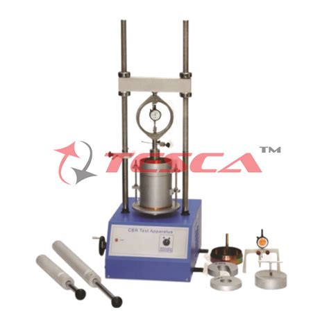 Laboratory California Bearing Ratio Test Apparatus Motorised Electronic