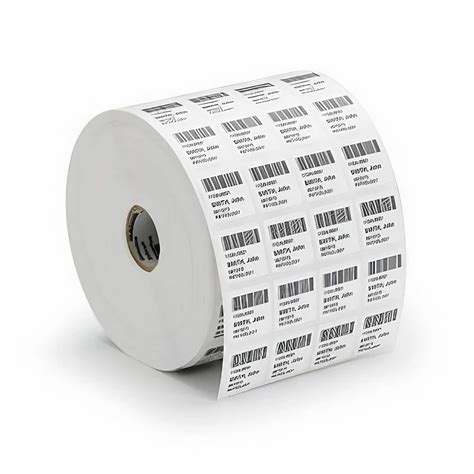 Paper Waterproof Printed Barcode Stickers Size M Packaging Type