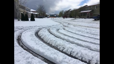 Photos Hail Storm Hits Colorado Monday