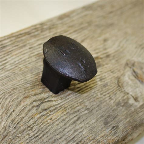 Railroad Spike Knob Hand Forged Rustic Cabinet And Drawer Etsy Canada