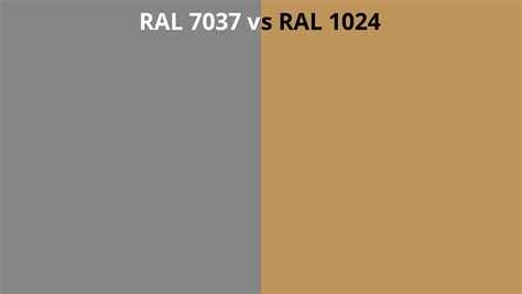 Ral 7037 Vs 1024 Ral Colour Chart Uk