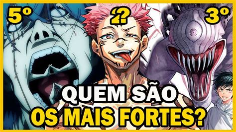 Top Maldi Es Mais Fortes De Jujutsu Kaisen Youtube