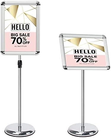 Mutualsign A3 Sign Holder Stand Adjustable Poster Display Stand