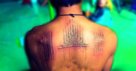 Sak Yant Bamboo Tattoo Experience Bangkok Rtw Backpackers