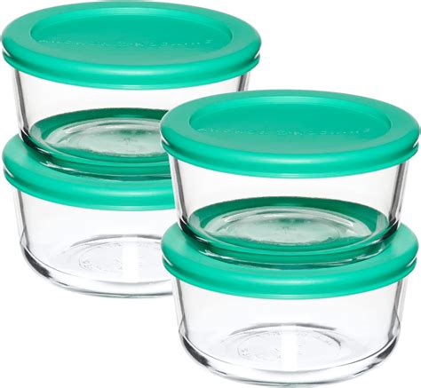 Pyrex 6 Piece Glass Food Storage Set With Lids 12 Piece Home And Kitchen