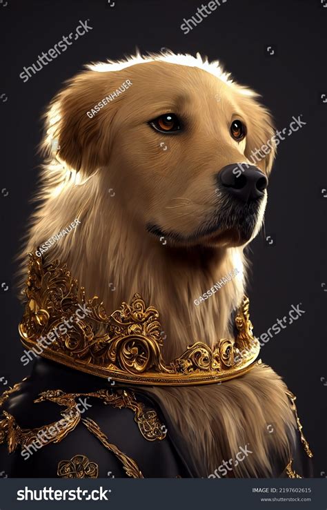 Drawing King Dogs Stock Illustration 2197602615 Shutterstock