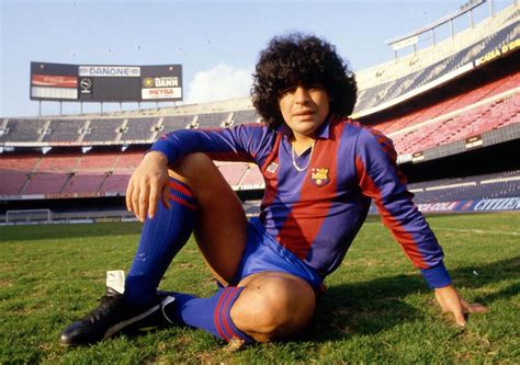 Diego Maradona Barcelona 1984 Poster Prints4u Posters