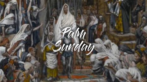 Palm Sunday Sermon 5th April 2020 Youtube