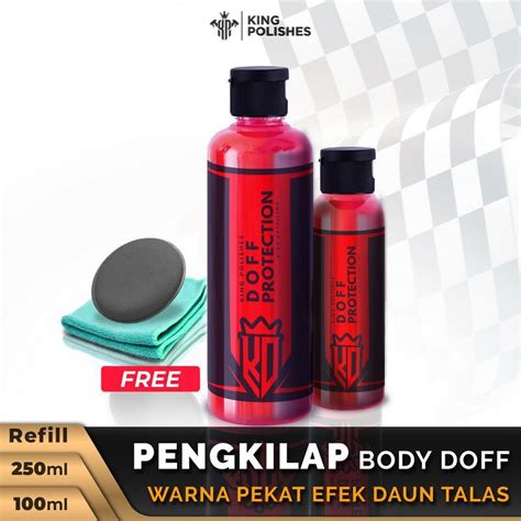 Jual King Polishes Pengkilap Pengkilat Motor Mobil Doff Matte Aman