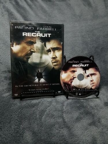 The Recruit DVD Movie Video Al Pacino Colin Farrell PG 13 EBay