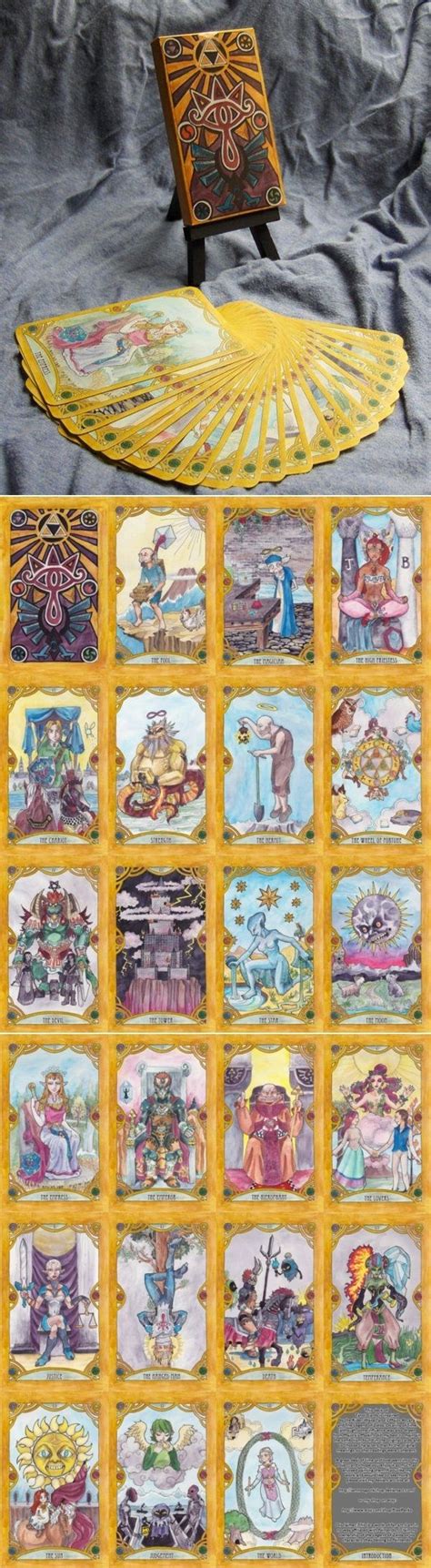 Pin By Emily Chaney On Art Stuff Tarot Card Decks Tarot Legend Of Zelda