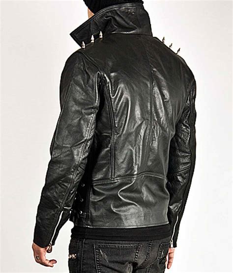 Spiked Nicolas Cage Ghost Rider Jacket - Jackets Creator