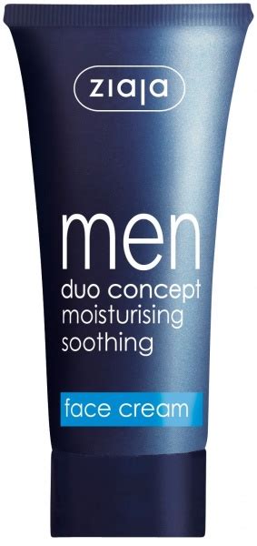 Крем для лица Ziaja Duo Concept Moisturising Soothing Face Cream для мужчин отзывы